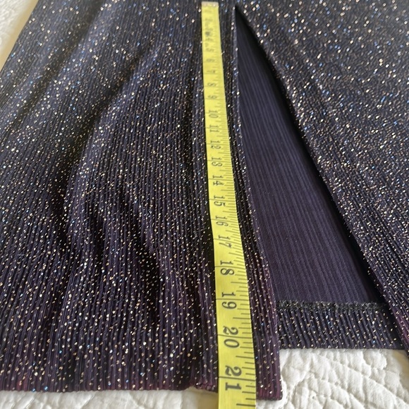 Alex Evenings Formal Maxi Dress +Long Jacket Women’s 14 Blue Stretchy Travel - Picture 16 of 17